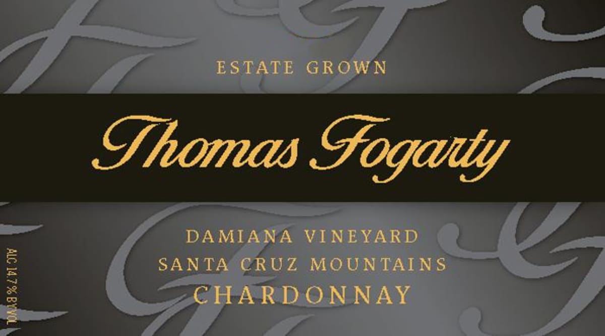 Thomas Fogarty Damiana Vineyard Estate Chardonnay 2006 Front Label