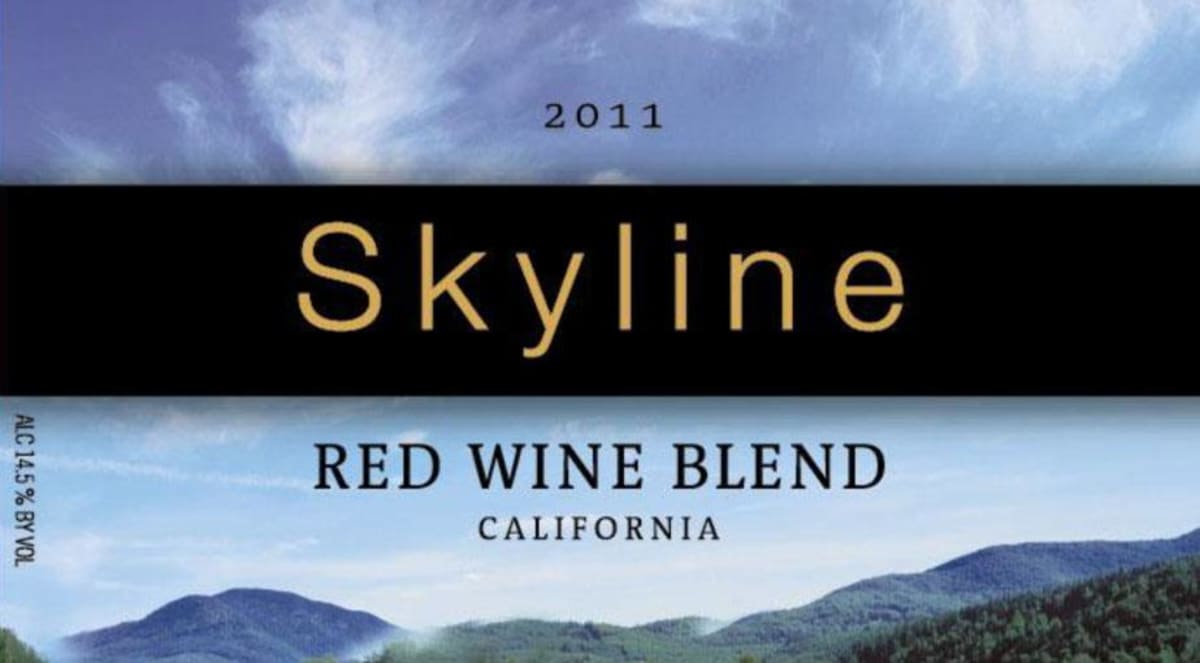 Thomas Fogarty Skyline Red 2011 Front Label