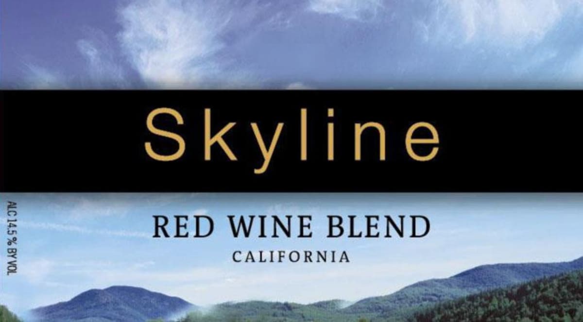 Thomas Fogarty Skyline Red 2013 Front Label