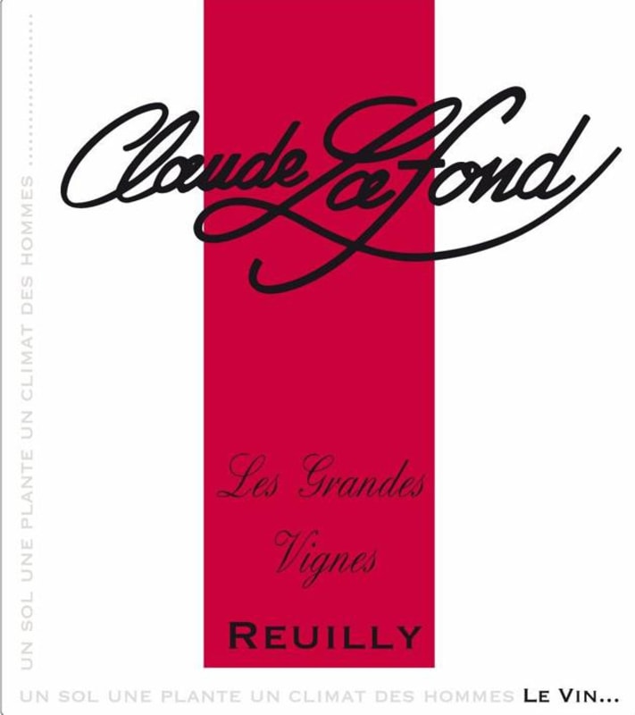 Claude Lafond Reuilly Les Grandes Vignes 2014 Front Label