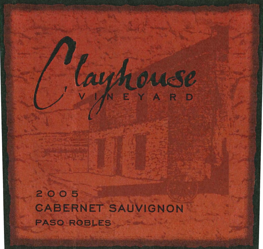 Clayhouse Paso Robles Cabernet Sauvignon 2005 Front Label