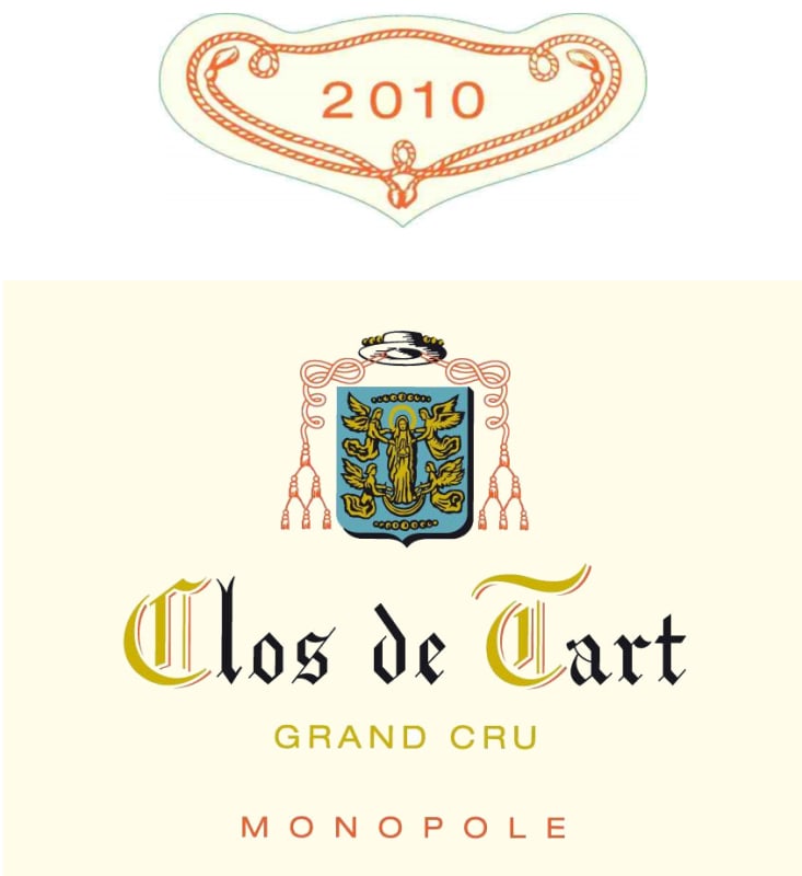 Domaine du Clos de Tart Grand Cru Monopole 2010 Front Label