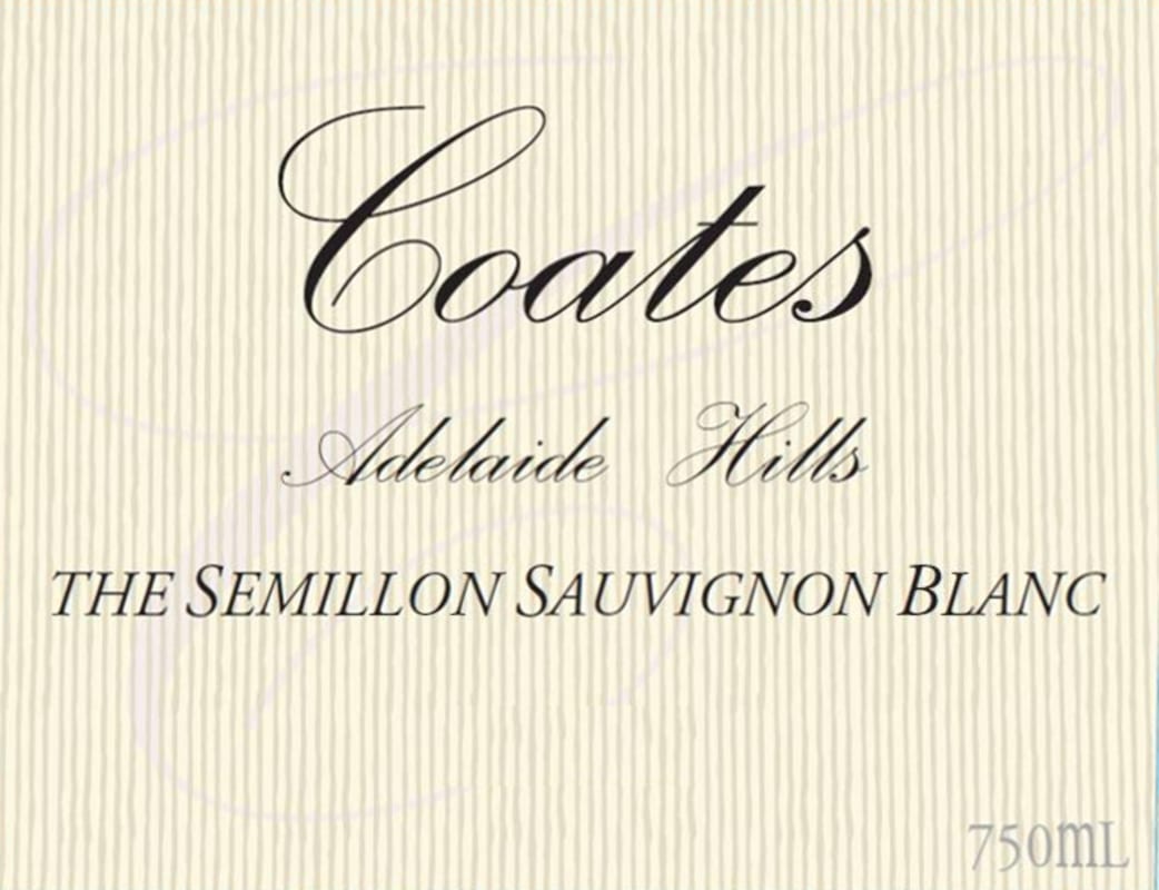 Coates Wines The Semillon Sauvignon Blanc 2015 Front Label