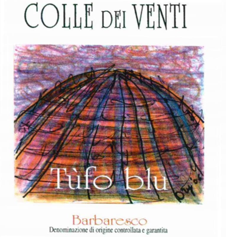 Domaine des Barres Barbaresco Tufo Blu 2008 Front Label