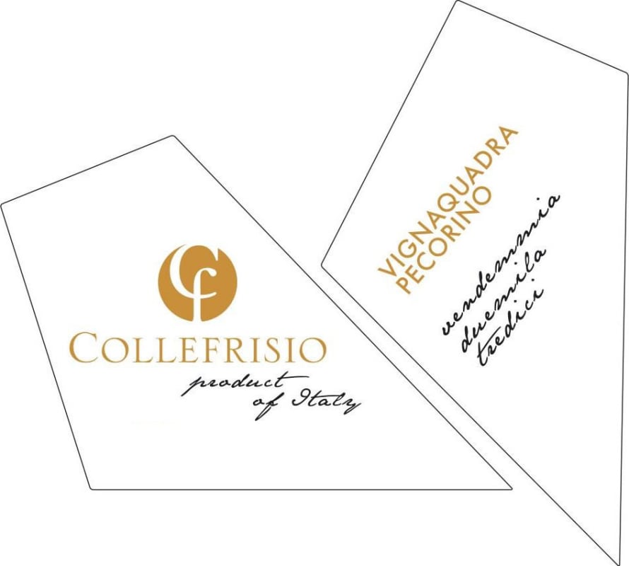 Collefrisio Terre di Chieti Vignaquadra Passerina 2014 Front Label