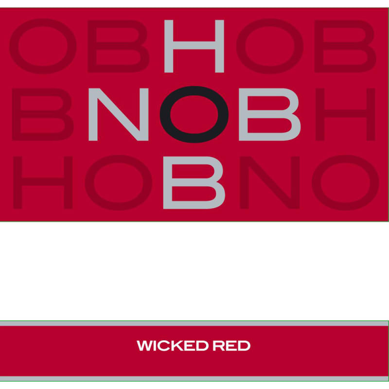 HobNob Wicked Red Blend 2015 Front Label