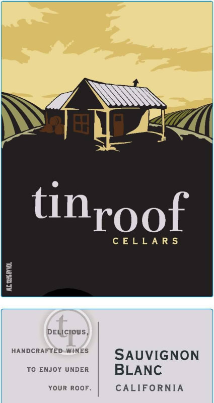 Tin Roof Sauvignon Blanc 2012 Front Label