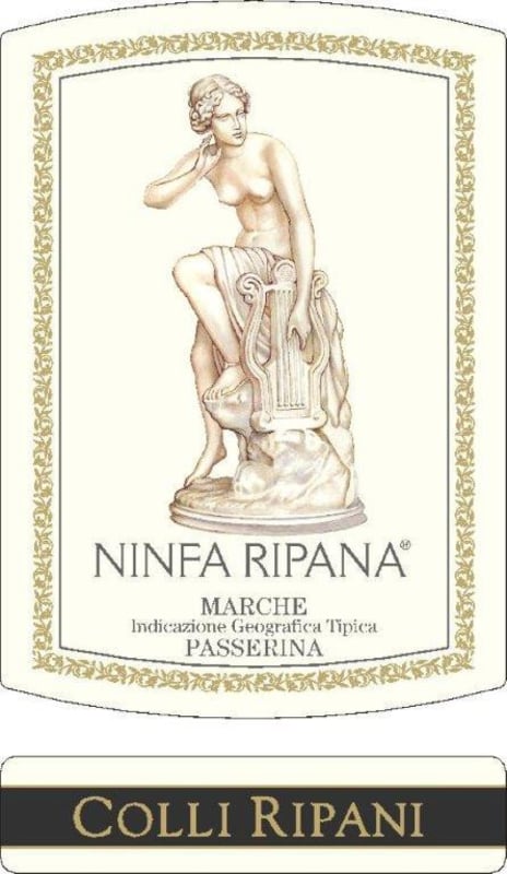 Colli Ripani Marche Ninfa Ripana Passerina 2015 Front Label