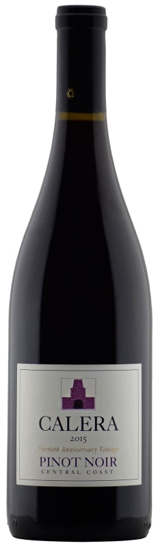Calera Central Coast Pinot Noir 2015 Front Bottle Shot