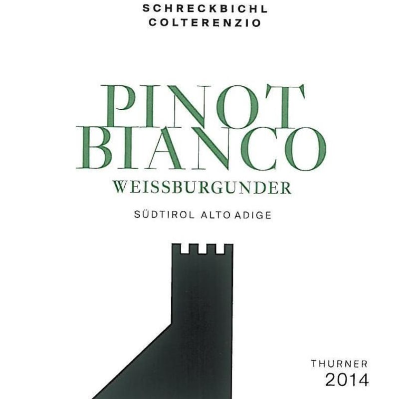 Colterenzio Schreckbichl Pinot Bianco 2014 Front Label
