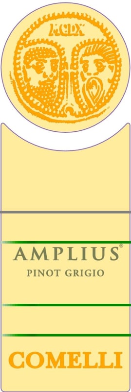 Comelli Paollino Colli Orientali del Friuli Amplius Pinot Grigio 2010 Front Label