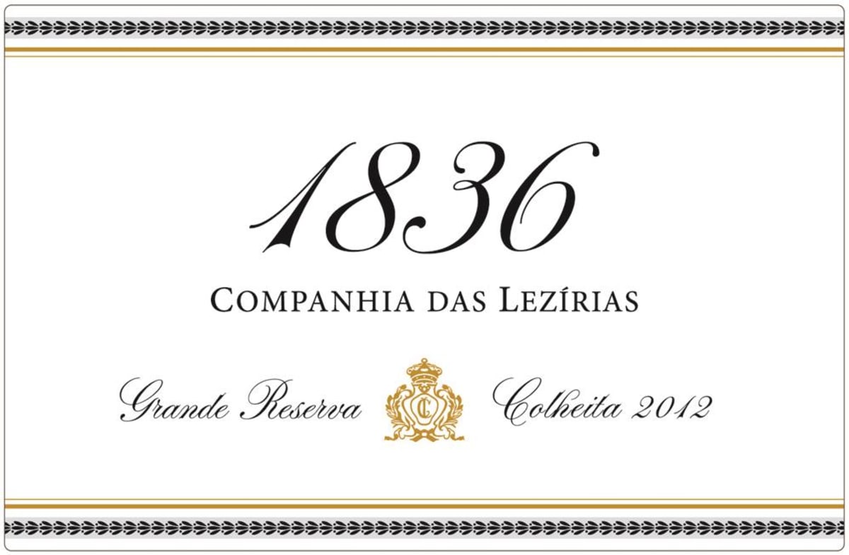 Companhia das Lezirias 1836 Grande Reserva 2012 Front Label