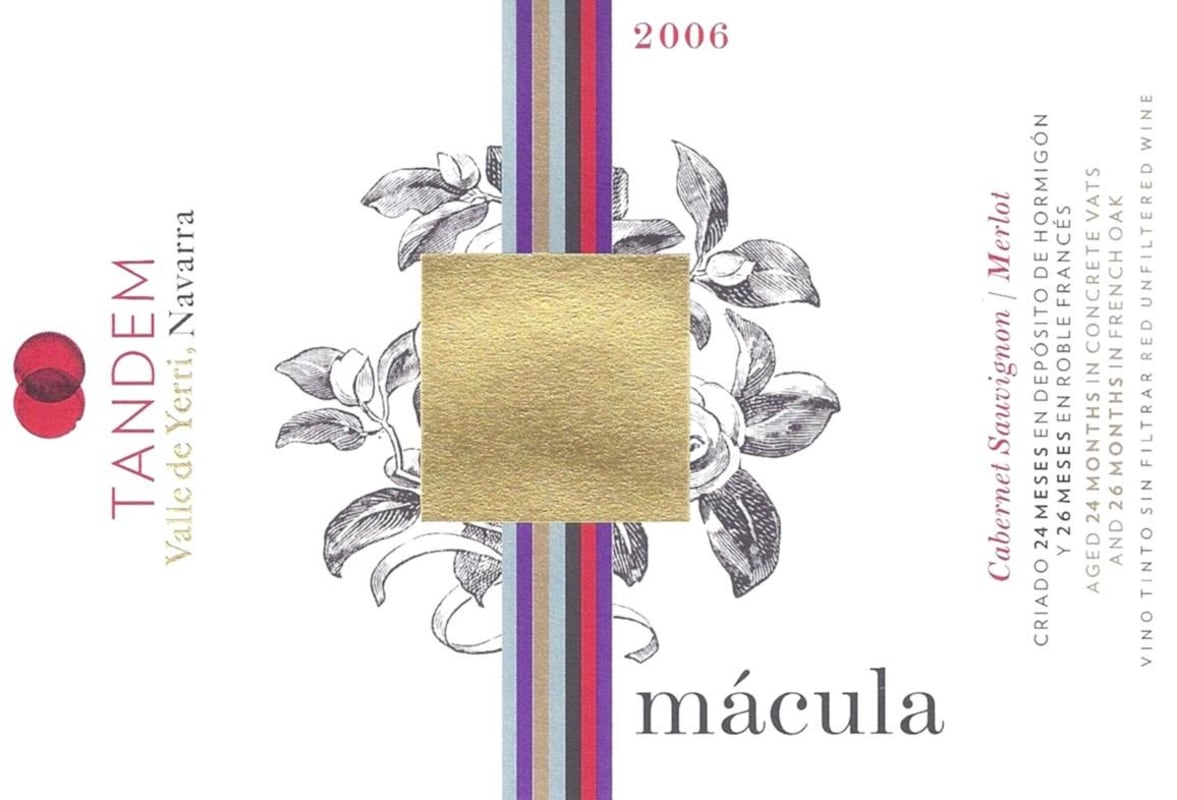 Compania Vitivinicola Tandem Macula 2006 Front Label