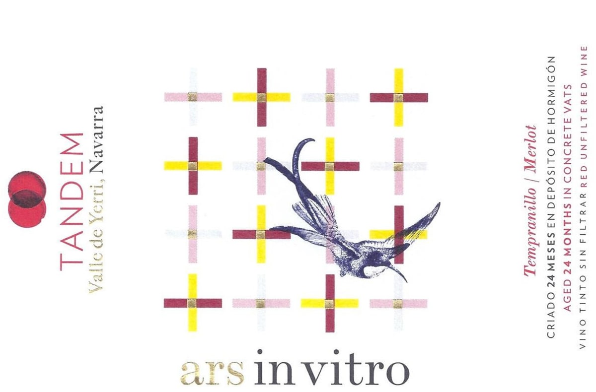 Compania Vitivinicola Tandem Ars in Vitro 2012 Front Label