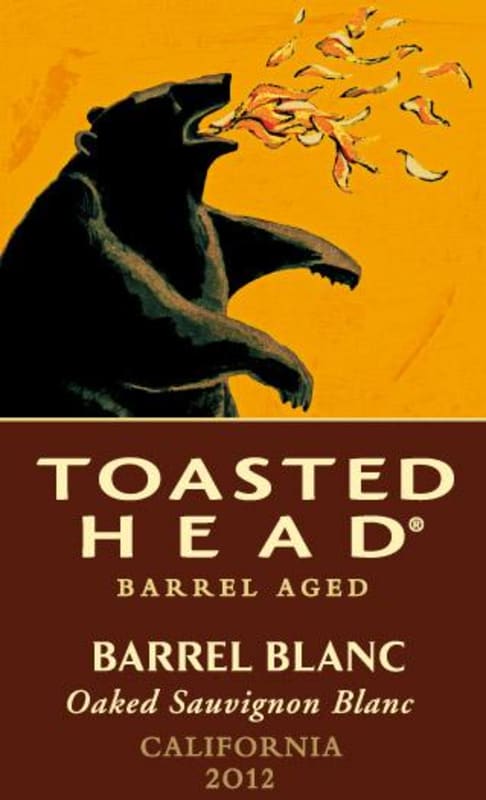 Toasted Head Barrel Blanc Oaked Sauvignon Blanc 2012 Front Label