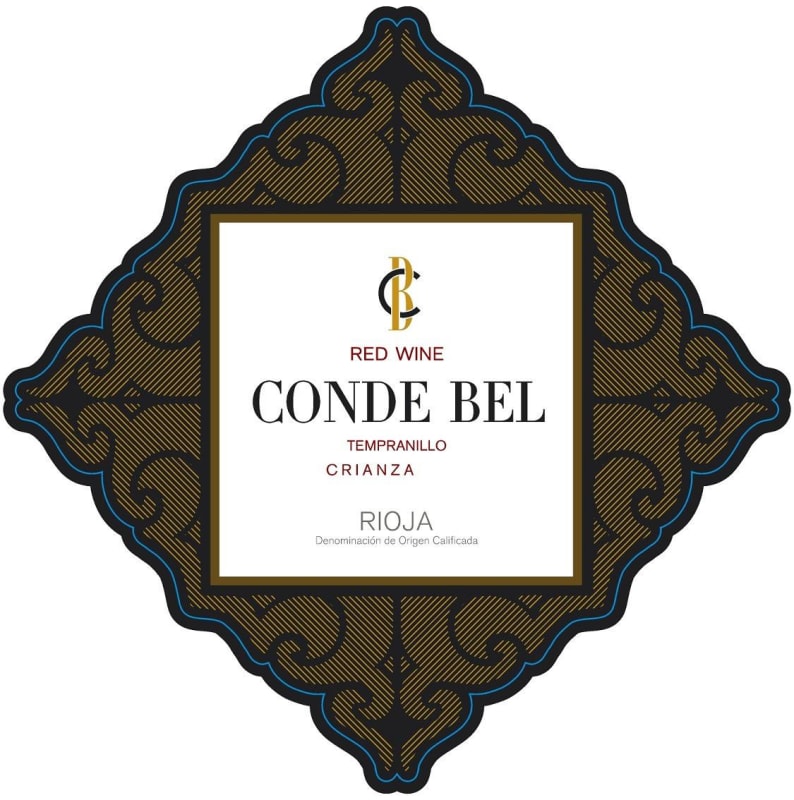 Conde Bel Crianza Tempranillo 2012 Front Label
