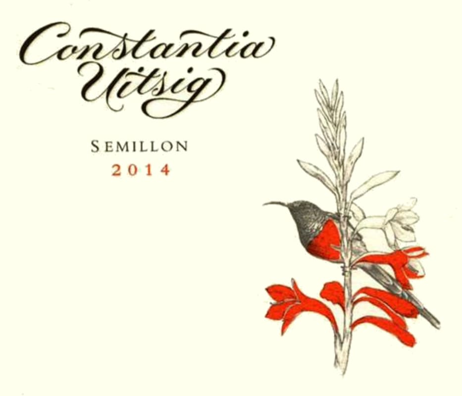 Constantia Uitsig Semillon 2014 Front Label