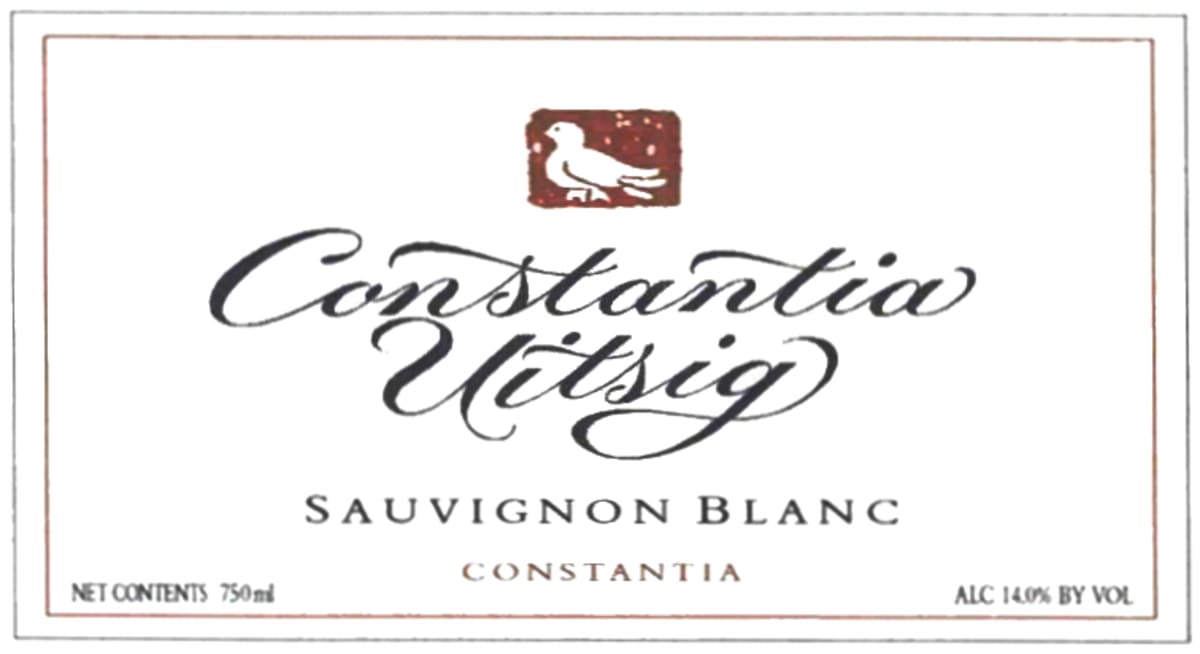 Constantia Uitsig Sauvignon Blanc 2009 Front Label
