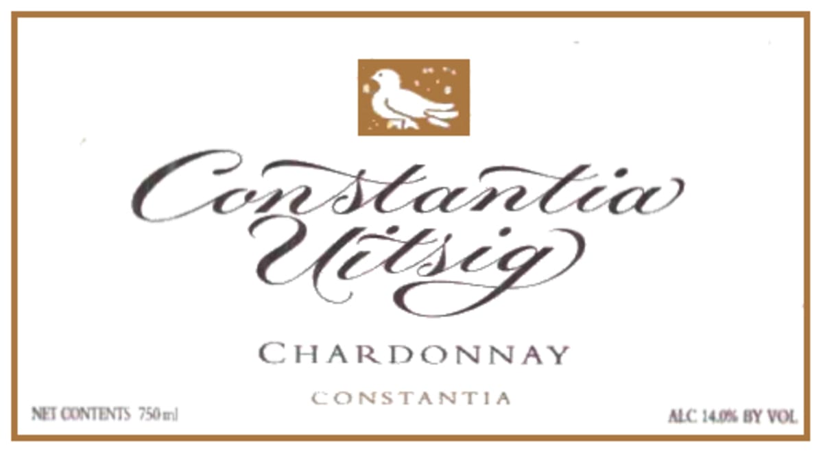 Constantia Uitsig Chardonnay 2013 Front Label