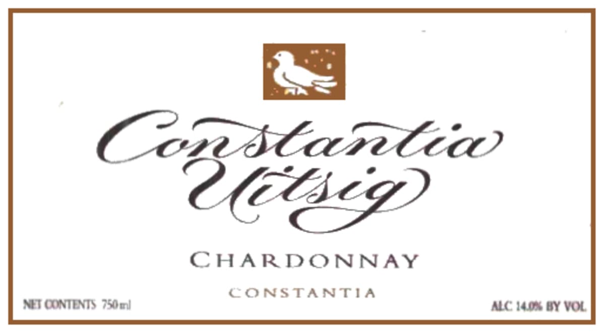 Constantia Uitsig Chardonnay 2004 Front Label