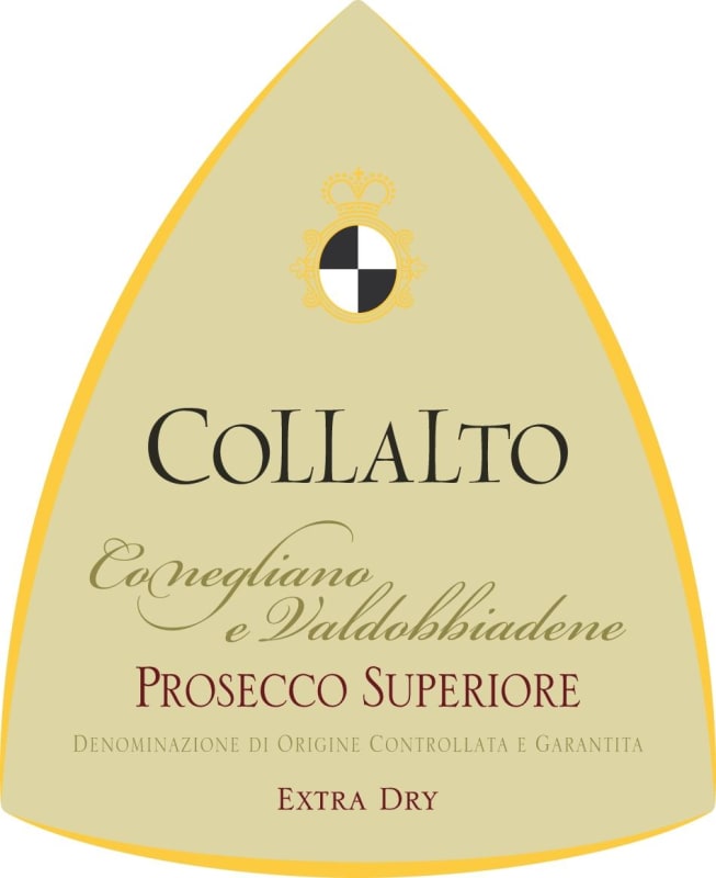 Conte Collalto Prosecco Superiore di Conegliano Valdobbiadene Extra-Dry 2015 Front Label
