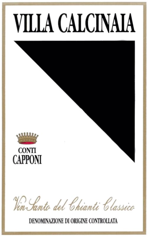 Conti Capponi - Villa Calcinaia Vin Santo del Chianti Classico 2007 Front Label