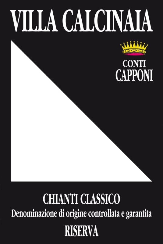Conti Capponi - Villa Calcinaia Chianti Classico Riserva 2009 Front Label