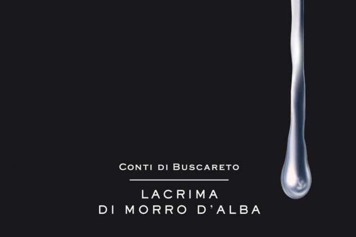 Conti di Buscareto Lacrima di Morro d'Alba 2014 Front Label