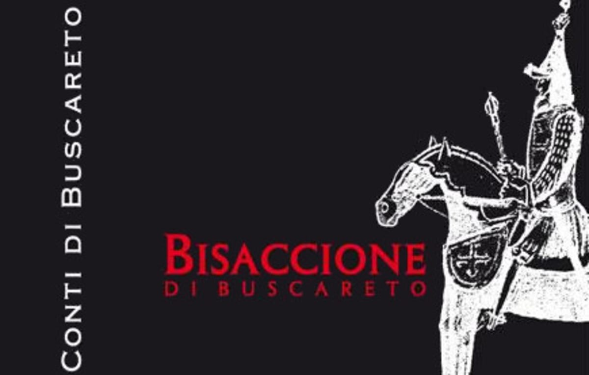 Conti di Buscareto Marche Bisaccione Rosso 2009 Front Label
