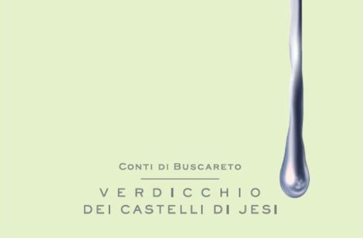 Conti di Buscareto Verdicchio dei Castelli di Jesi 2012 Front Label