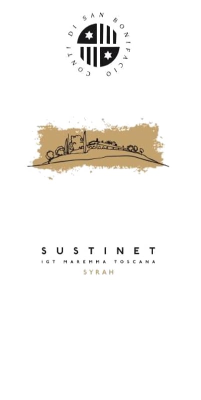 Conti di San Bonifacio Maremma Toscana Sustinet 2011 Front Label