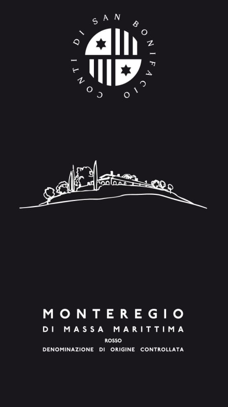 Conti di San Bonifacio Monteregio di Massa Marittima 2009 Front Label