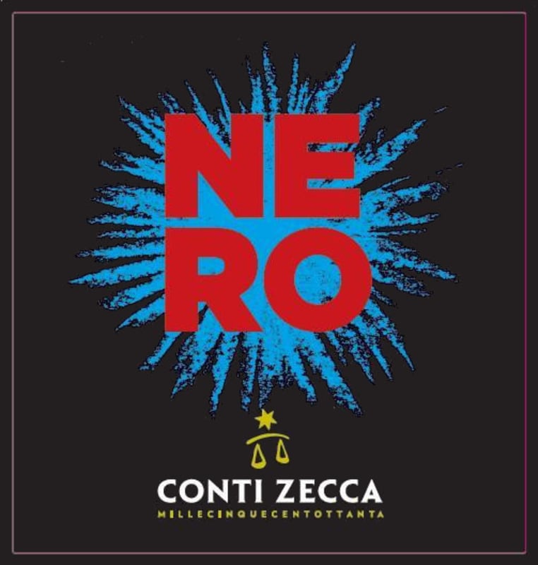 Conti Zecca Salento Nero Rosso 2010 Front Label