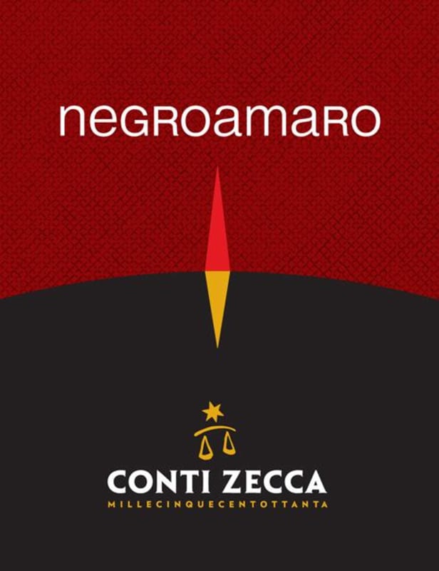 Conti Zecca Salento Negramaro 2011 Front Label
