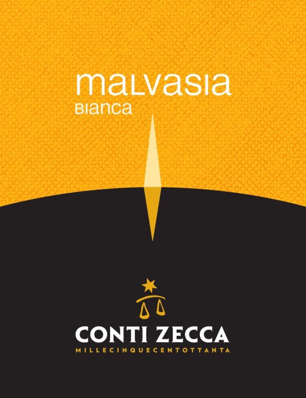 Conti Zecca Salento Malvasia Bianco 2014 Front Label