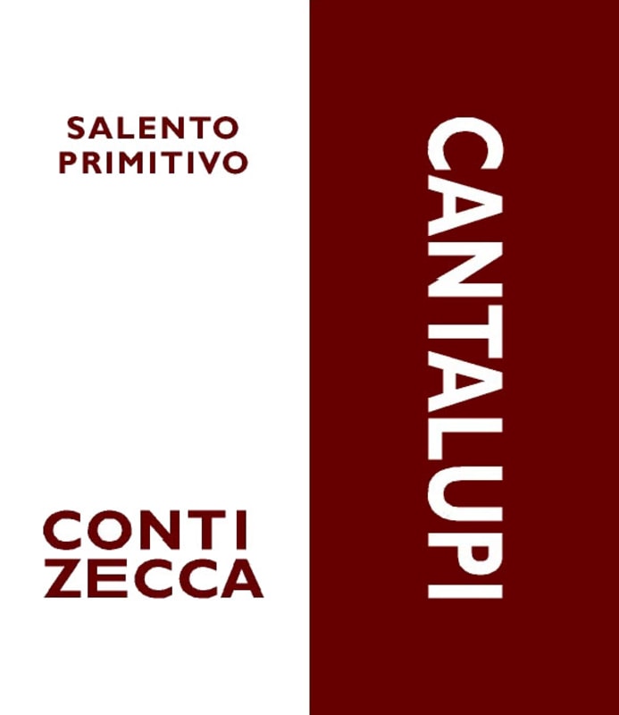 Conti Zecca Salento Cantalupi Primitivo Rosso 2009 Front Label
