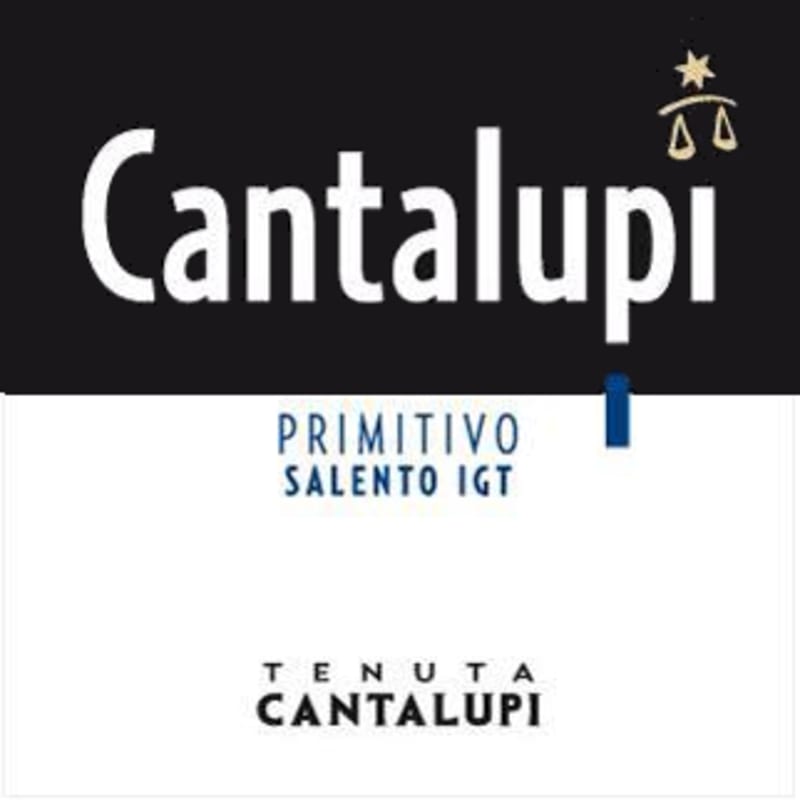Conti Zecca Salento Cantalupi Primitivo Rosso 2015 Front Label
