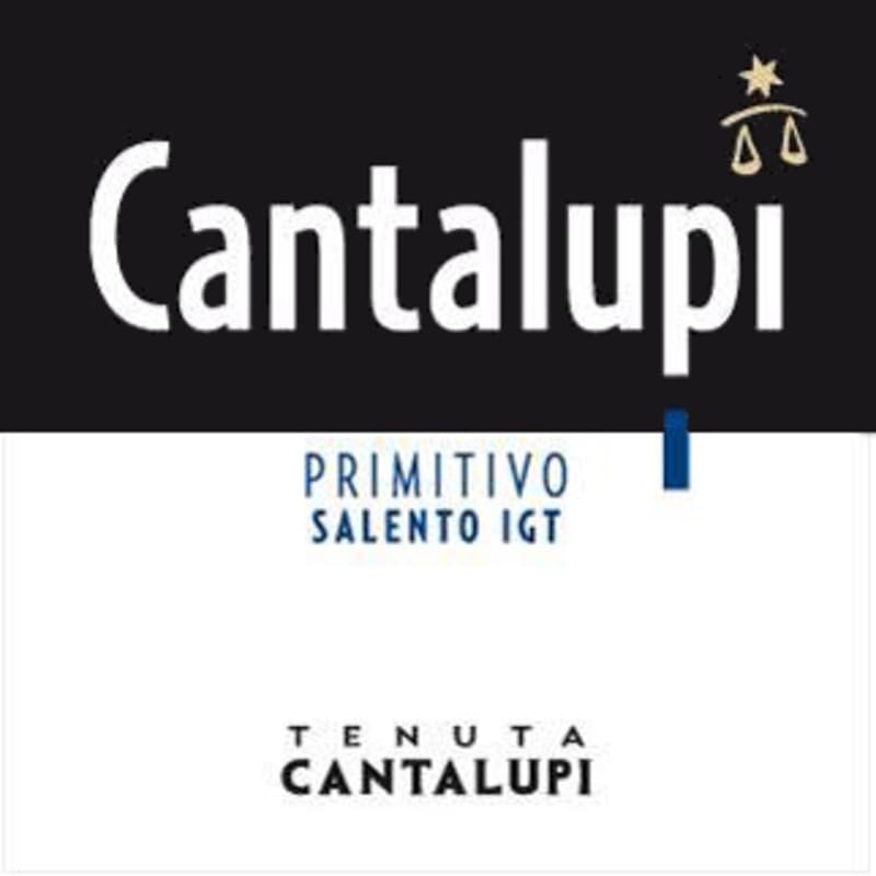 Conti Zecca Salento Cantalupi Primitivo Rosso 2014 Front Label