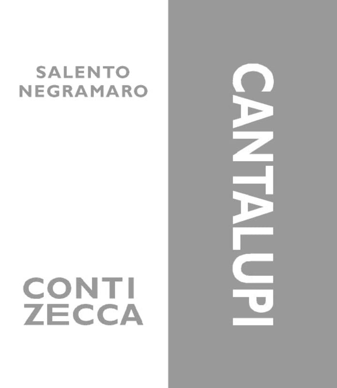 Conti Zecca Salento Cantalupi Negramaro Rosso 2008 Front Label