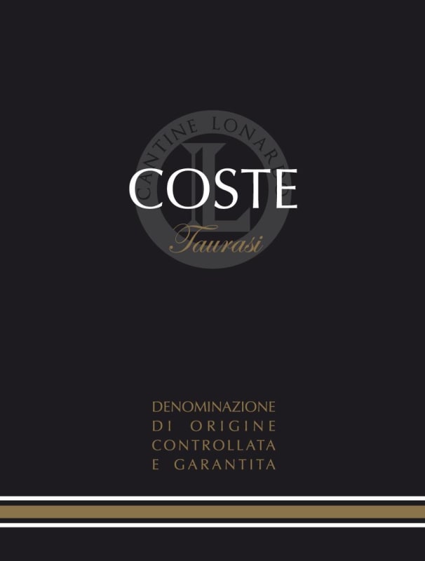 Contrade di Taurasi Cantine Lonardo Coste 2008 Front Label