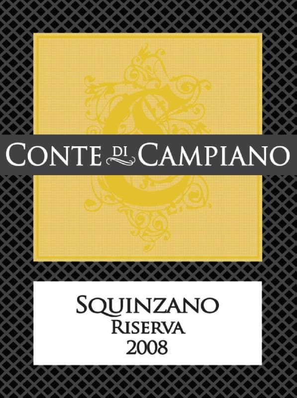 Contri Spumanti S.P.A. Squinzano Riserva 2008 Front Label