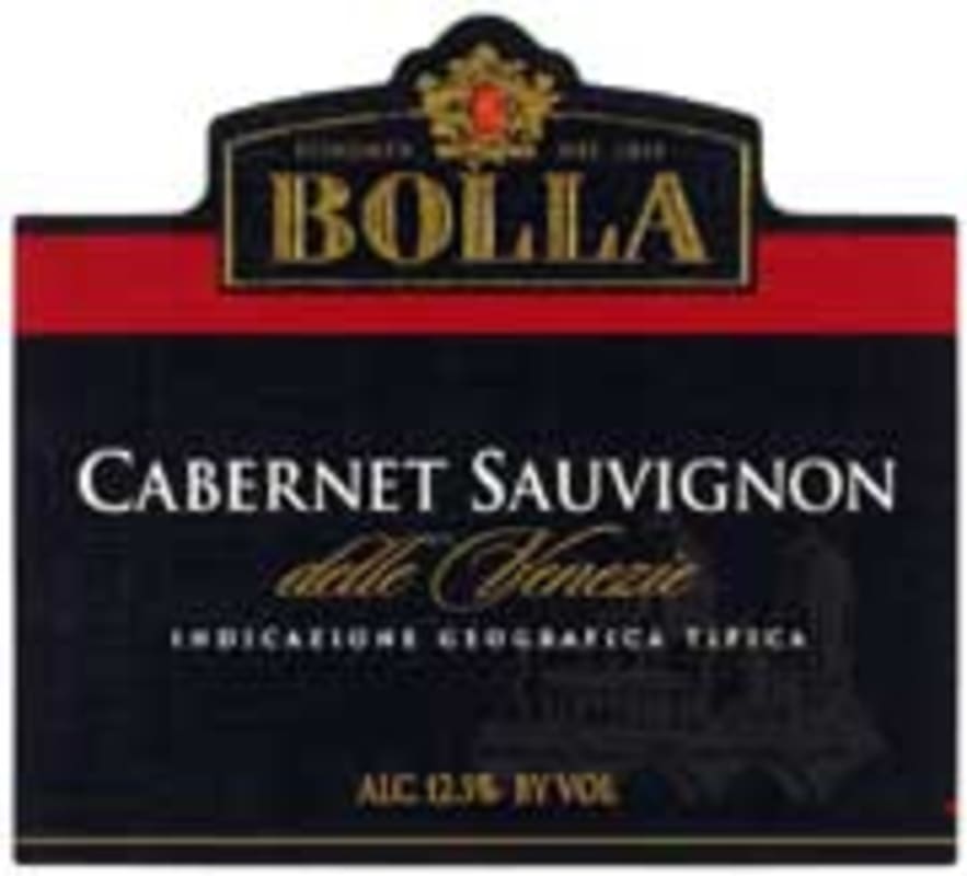 Bolla Cabernet Sauvignon 1999 Front Label
