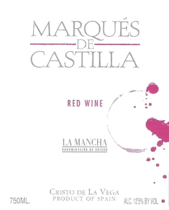 Cooperativa Cristo de La Vega Marques de Castilla Tempranillo-Syrah-Merlot 2007 Front Label