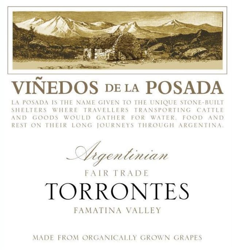 Cooperativa La Riojana Vinedos de la Posada Torrontes 2011 Front Label