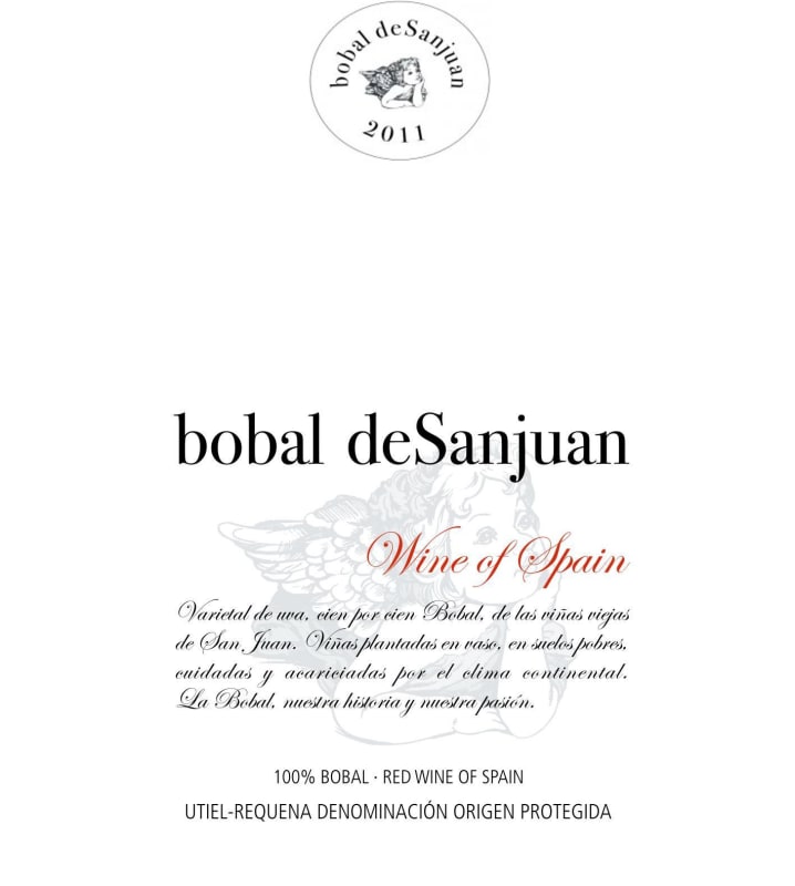 Cooperativa San Juan Bautista bobal deSanjuan 2011 Front Label