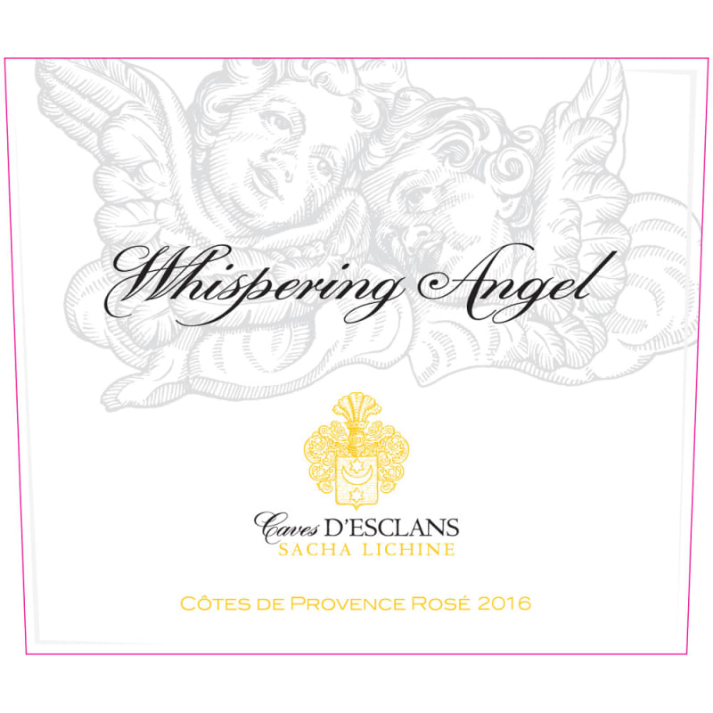 Chateau d'Esclans Whispering Angel Rose (375ML half-bottle) 2016 Front Label