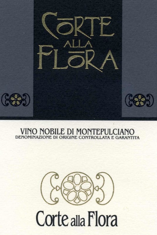Corte alla Flora Vino Nobile di Montepulciano 2011 Front Label