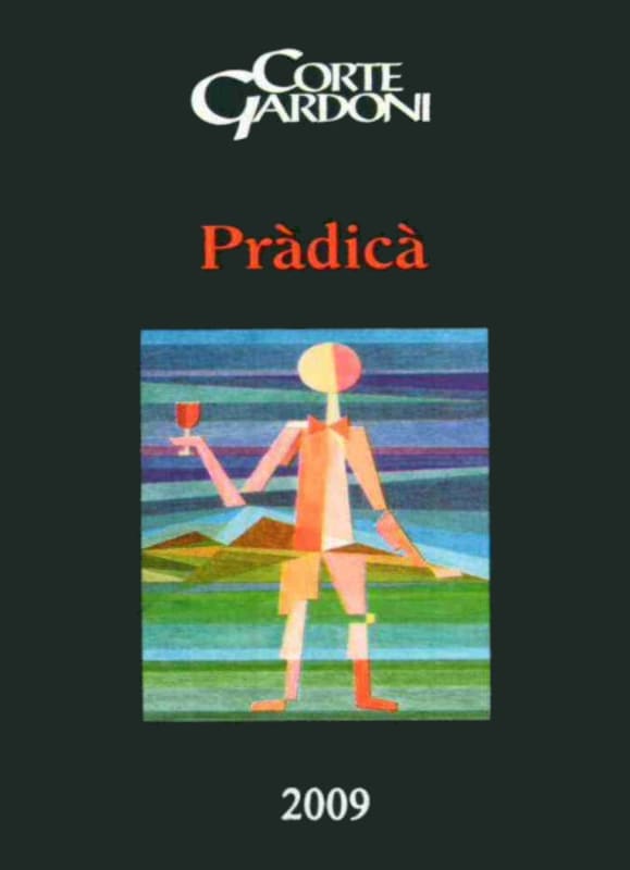 Corte Gardoni Bardolino Pradica 2009 Front Label
