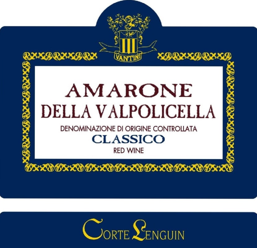 Corte Lenguin Amarone della Valpolicella Classico 2010 Front Label