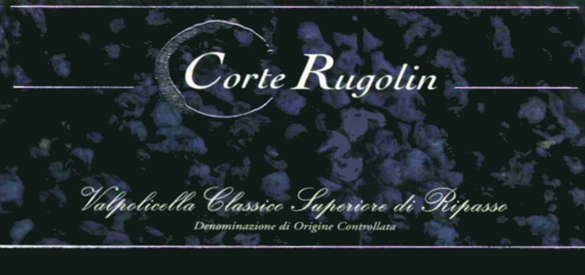 Corte Rugolin Valpolicella Ripasso Classico Superiore 2012 Front Label